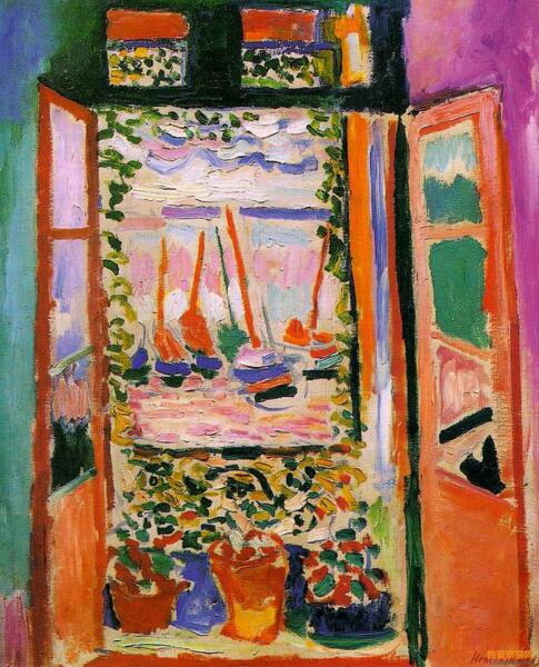 Анри Матисс, «Открытое окно», 1905 г.