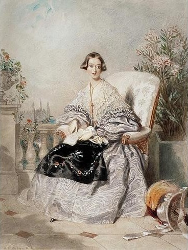 Альфред Эдвард Шалон, «Королева Виктория», 1838 г.