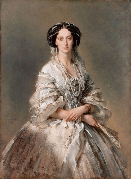 Франц Ксавер Винтерхальтер, «Императрица Мария Александровна», 1857 г.