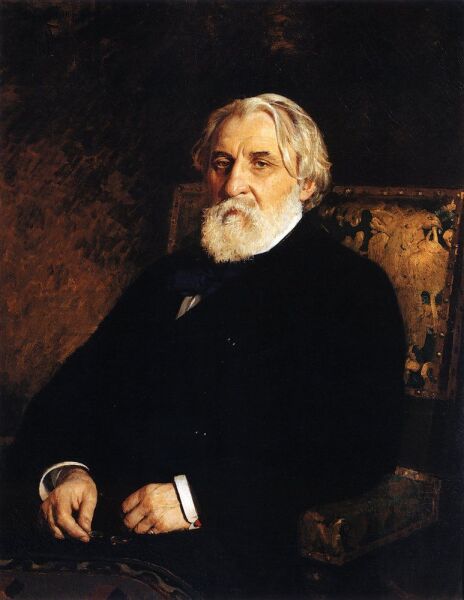 И. Е. Репин, «Портрет писателя И.C.Тургенева», 1874 г.