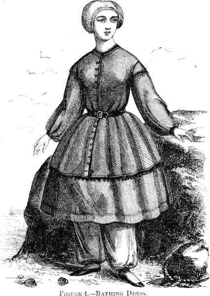 Купальный костюм 1858 г.