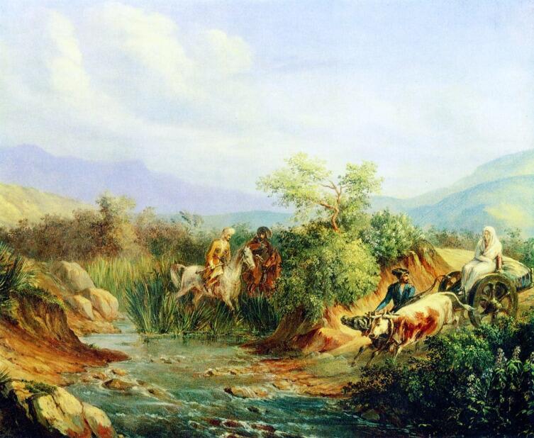 М. Ю. Лермонтов, «Сцена из кавказской жизни»,  1838 г.