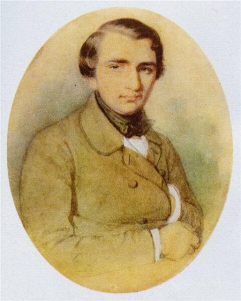 К. А. Горбунов, «Иван Тургенев в молодости», 1838 г.