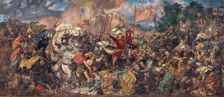 Ян Матейко, «Грюнвальдская битва», 1878 г.