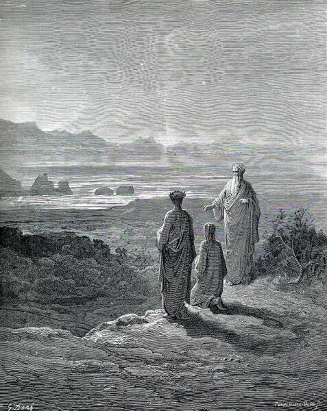 Поль Гюстав Доре, «Поэты выходят из Ада», 1861 г.