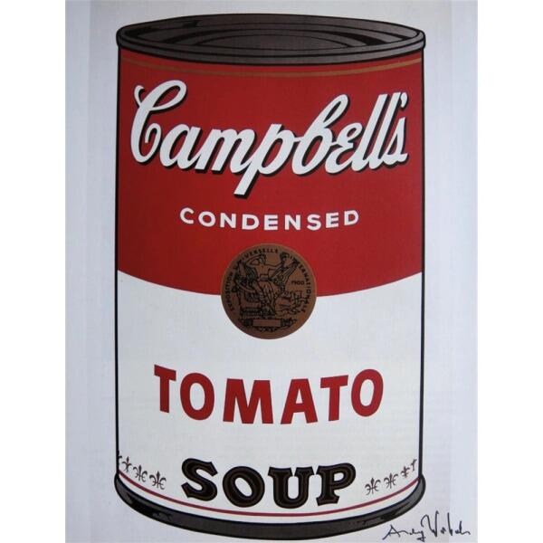 Энди Уорхол, «Банка с супом Кэмпбелл (томатный)», 1961 г.