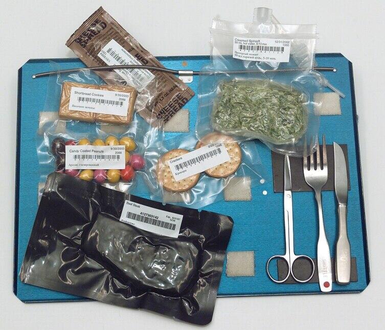 Набор продуктов питания астронавтов
