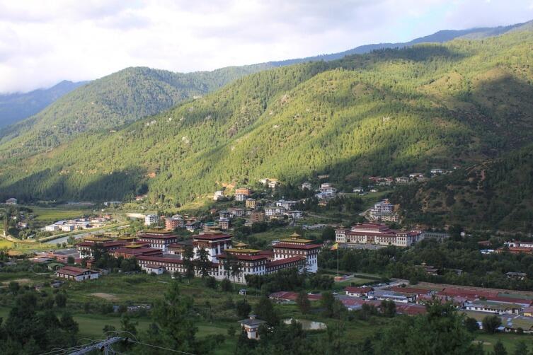 Пейзаж. Бутан