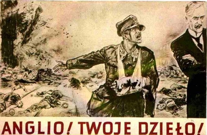 Польский плакат, 1939 г.