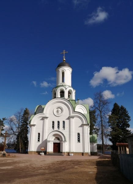 Церковь прп. Александра Свирского в селе Паша (Ленинградская обл.)