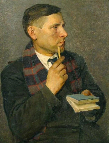 Н. Э. Радлов, «Портрет Михаила Булгакова», 1928 г.