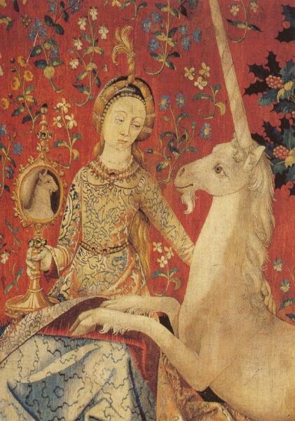 Дама с единорогом (конец XV века)