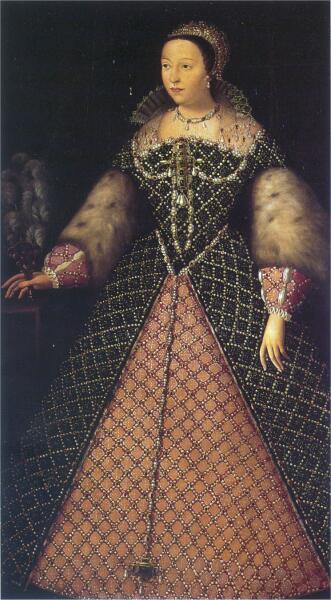 Неизвестный художник, «Екатерина Медичи», 1547-1559 гг.
