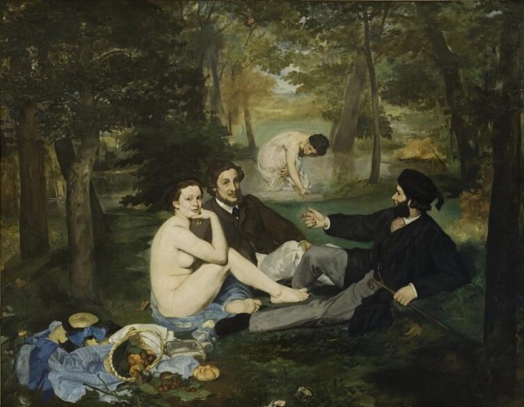 Эдуар Мане, «Завтрак на траве», 1863 г.