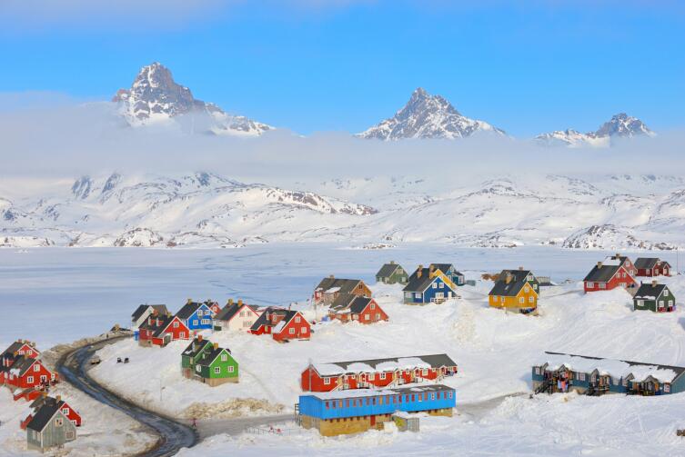 Поселок Ангмагссалик, Гренландия