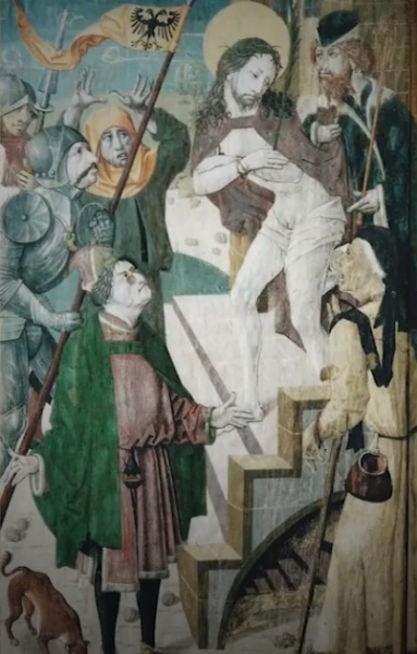Средневековая фреска