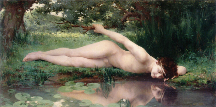 Жюль-Сириль Каве, «Нарцисс», 1890 г.