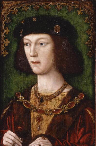Генрих VIII в молодости, в год вступления на престол (1509 г.)
