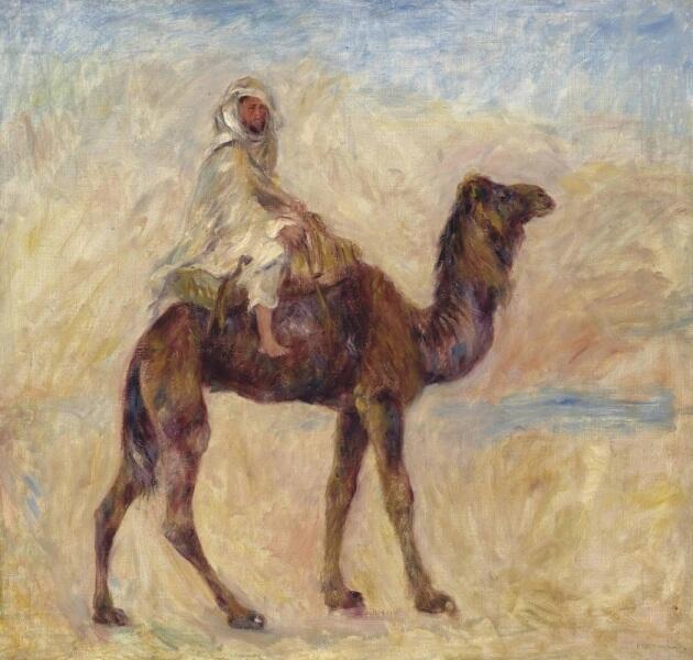 Пьер Огюст Ренуар, «Наездник на верблюде», 1881 г.