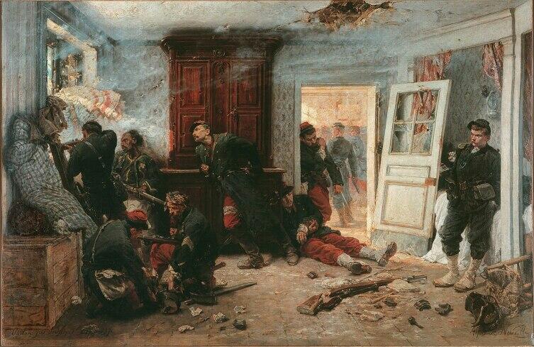 Альфонс де Невиль, «Последние патроны», 1873 г.