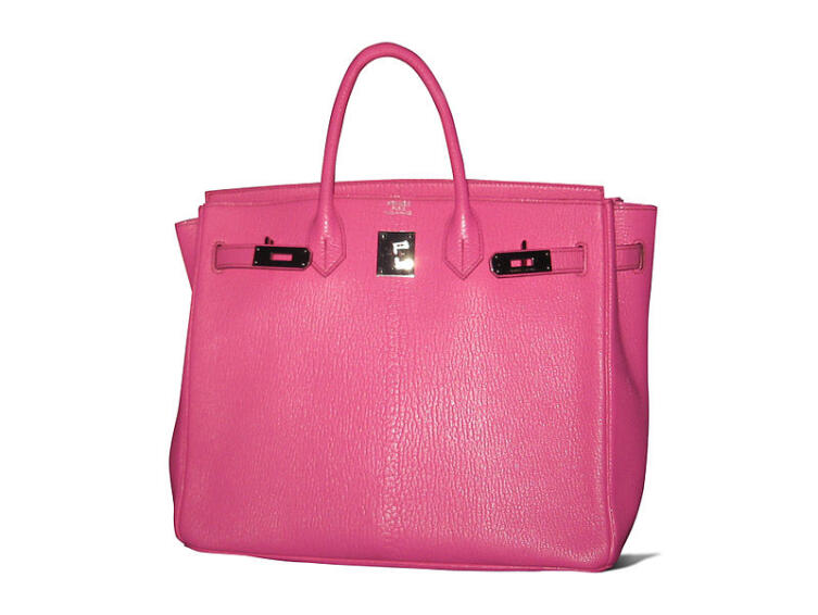 Розовая сумка «Биркин»