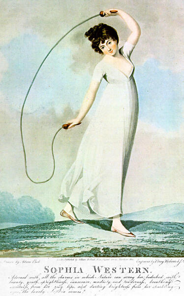Стэдлер Джозеф Константин, «Девушка со скакалкой», 1800 г.