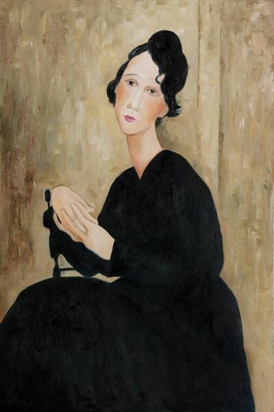 Амедео Модильяни, «Портрет мадам Хайден», 1918 г.