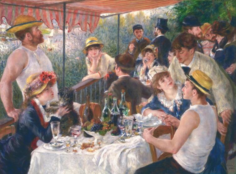 Пьер Огюст Ренуар, «Завтрак гребцов», 1881 г.