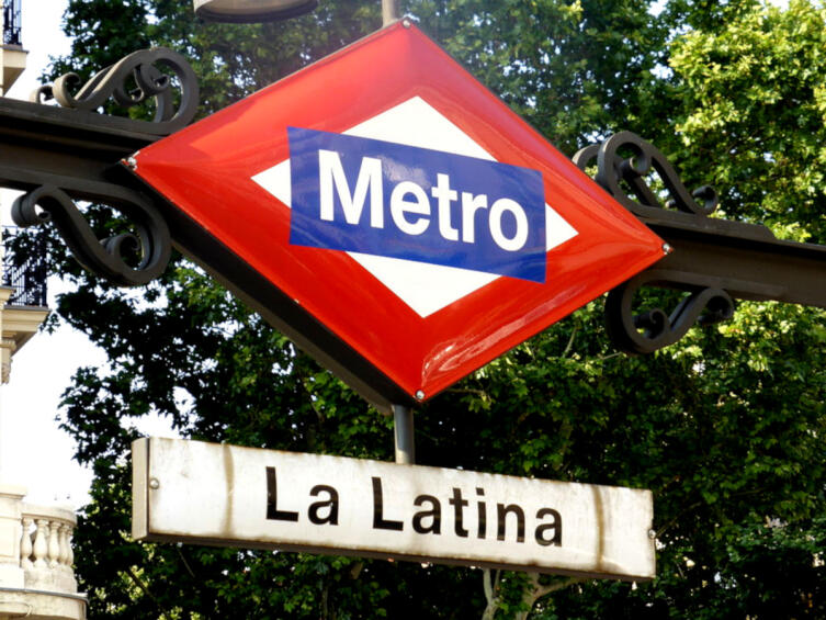 Мадридское метро. Станция «La Latina»