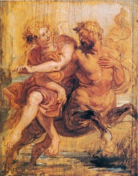 Питер Пауль Рубенс, «Деянира и кентавр», 1636 г.