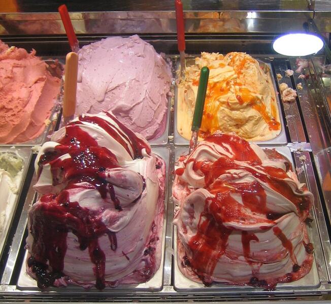 Итальянское мягкое мороженое