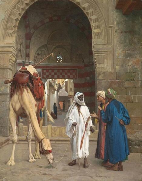 Жан-Леон Жером, «Спор арабов», 1871 г.