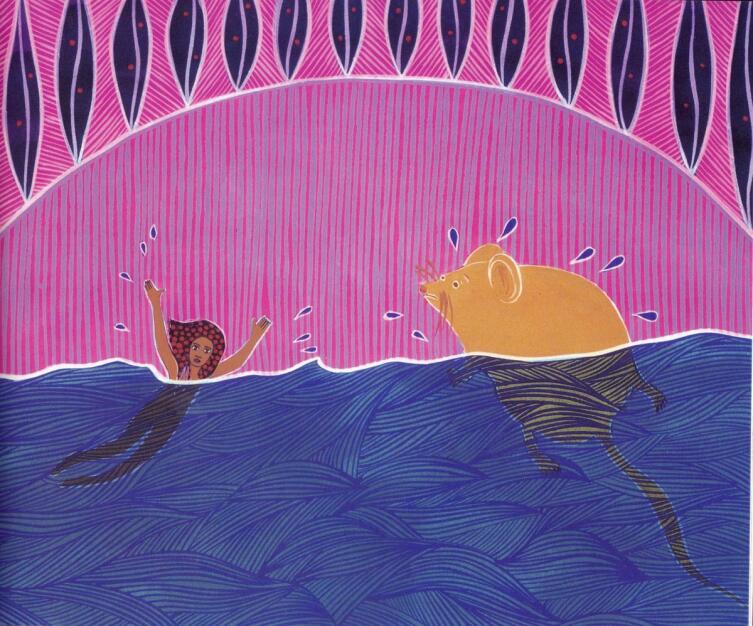 Иллюстрация Donna Leslie из издания «Alitji in Dreamland», 1992 г.