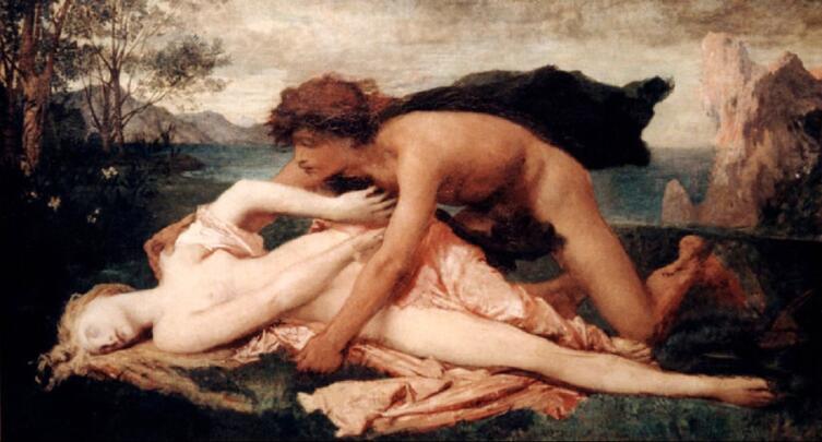 Жюль-Эли Делоне, «Смерть нимфы Гесперии», 1859 г.