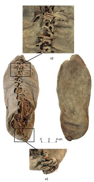 Обувь из пещеры Арени, самый древний кожаный ботинок