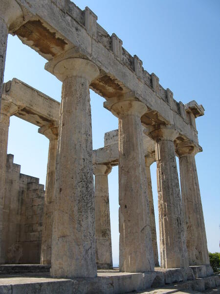 Храм Афеи на острове Эгина