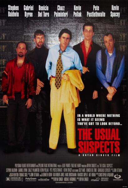Постер к фильму «Подозрительные лица», 1995 г.