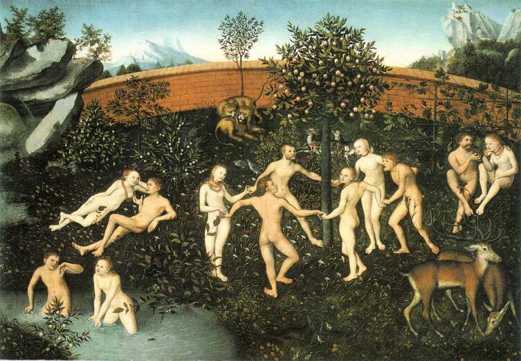 Лукас Кранах Старший, «Золотой век», 1513 г.
