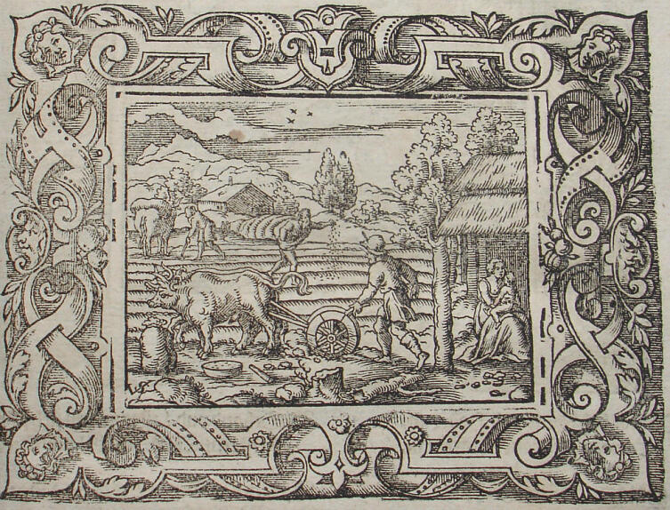 Вергилий Солис, «Серебряный век», иллюстрация к «Метаморфозам» Овидия, 1581 г.