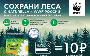 Naturella и WWF России сохраняют леса в национальном парке в Красноярском крае