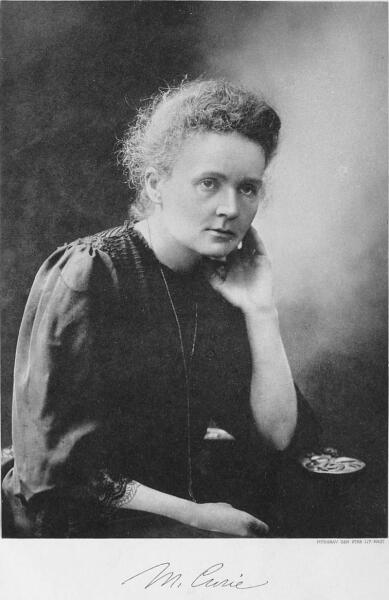  Мария Склодовская-Кюри, фото к Нобелевской премии, 1911 г.