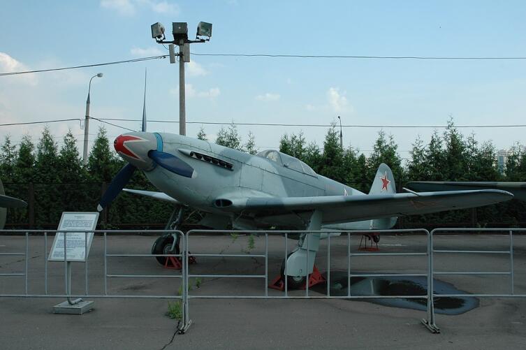 Истребитель Як-3 в Московском музее Великой Отечественной войны