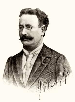 Юлиус Магги в 1900 г.