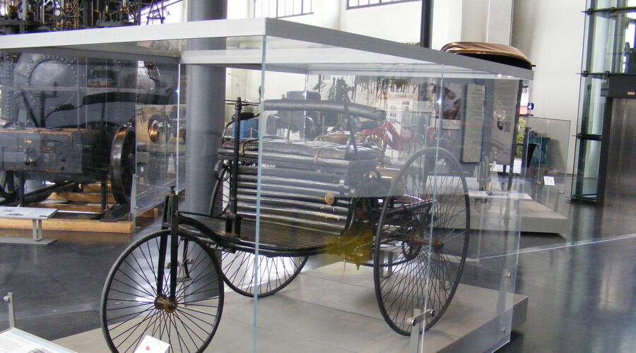 Самый первый автомобиль Бенца в Немецком музее