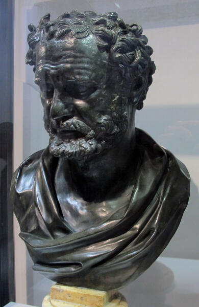 Неизвестный скульптор. Бюст Гераклита, III век н. э.
