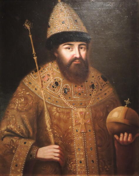 Портрет царя Алексея Михайловича. Неизвестный русский художник второй половины XVII века