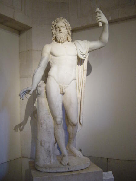 Статуя Юпитера Тонанса. Национальный музей Прадо, IV в н. э.