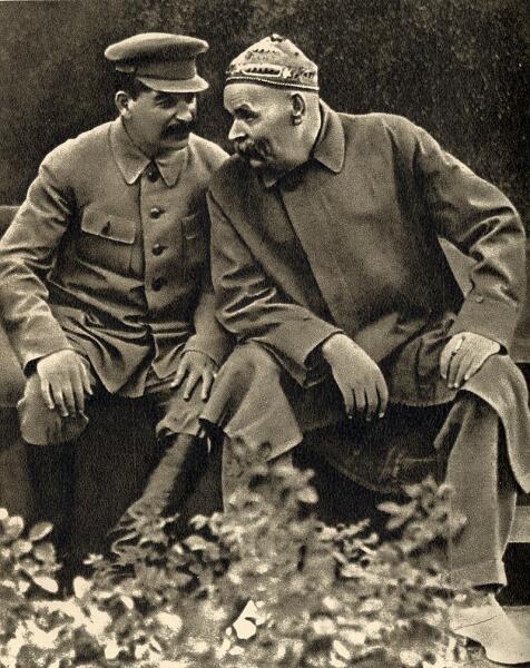 Беседа Иосифа Сталина с Максимом Горьким