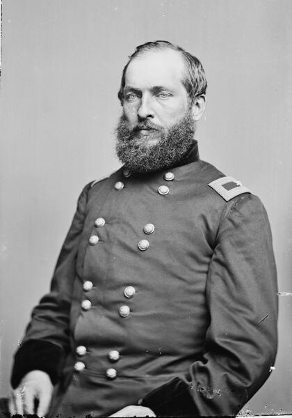 Гарфилд как бригадный генерал во время Гражданской войны