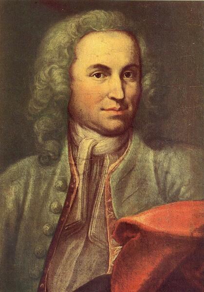 Иоганн Эрнст Rentsch (Старший), «Композитор Иоганн Себастьян Бах», 1715 г.